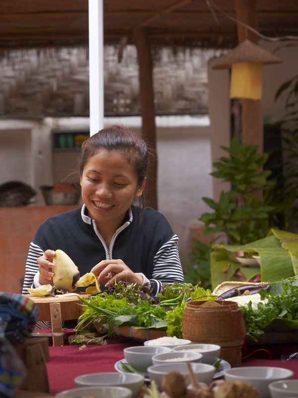 Luang Prabang, Cooking Class, Sweet
        potato